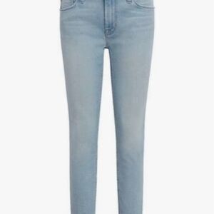 NWT Hudson Tally Mid Rise Skinny Light Wash Blue Women's Jeans Sz 25